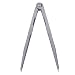 Straight Pattern Divider Carbon Steel, 300mm Tip Compass Drawing Tool Professional Fine Polished Harden Drafting Compass Scribe Tool For Woodworking