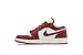 Nike Air Jordan 1 Low SE Big Kids' Shoes (FJ3465-160, White/Lobster/Sail/Dune Red) Size 4.5