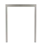 Bull Outdoor Products Premium Components for Outdoor Kitchen BBQ Island Premium Fridge Frame with Reveal