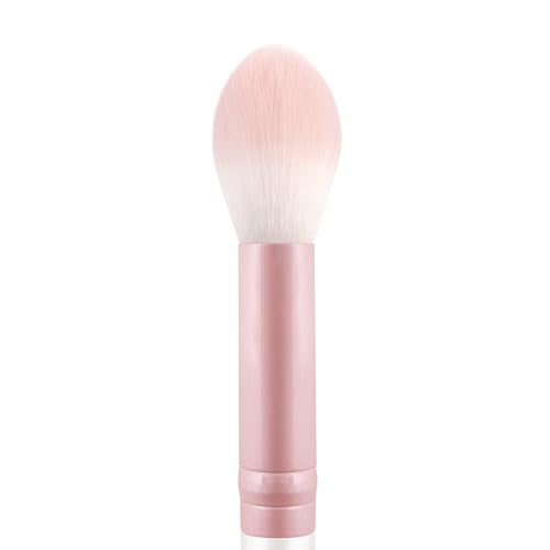 Luvia Professional Makeup Brush, Highlighter, Round Brush, Vegan Cosmetic Brush, 218 // Glow Pro - Candy, Pearl / Candy - Image 2