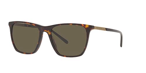 Brooks Brothers Men's Bb5045 Square Sunglasses, Brown, 56 Mm #TOP1