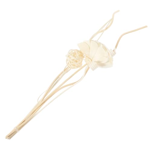 Veemoon Juego De Varillas Difusoras De Caña para Aromaterapia - 7 Varillas De Ratán para Difusor De Fragancia y Decoración con Flores Secas - Repuesto Ideal para Crear Ambientes Aromáticos