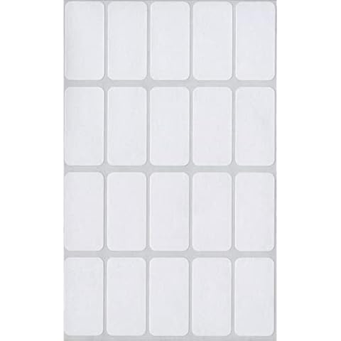 MACO White Rectangular Multi-Purpose Labels Cover