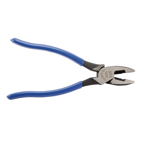 Klein Tools D2000-9NE Side Cutter Linemans Pliers, Made in USA, Cut ACSR, Screws, Nails, Hard Wire, 9-Inch Electrical Pliers by KLEIN TOOLS - Image 6