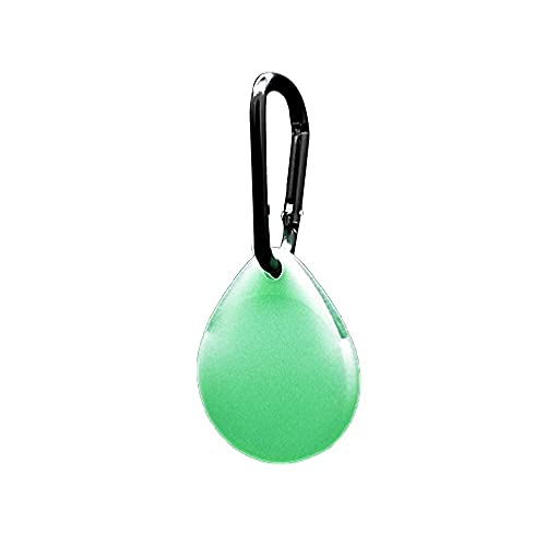 BullBallBoll Funda luminosa de silicona Smart Wireless Tracker Localizador Protector Shell para AirTags Anti-perdido Tracking airtags titular Cover