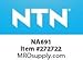 NTN NA691 MEDIUM SIZE TAPERED ROLLER BRG (Pack Of 2)