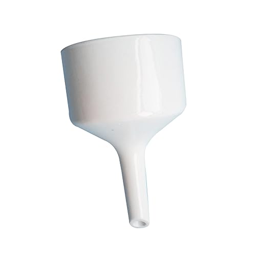 FUNOMOCYA Wine Pot Funnel Wide Mouth Funnel Kitchen Funnel Liquid Funnel Buchner Funnel White