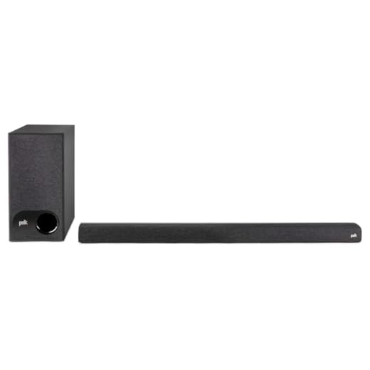 Polk Audio Signa S3 Ultra-Slim TV Sound Bar and Wireless Subwoofer with Built-in Chromecast | Compatible with 8K, 4K & HD TVs | Wi-Fi, Bluetooth | Works with Google Assistant