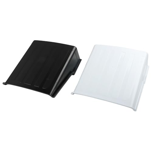 URPIZY Juego de 2 fundas protectoras para cámara de vigilancia exterior, resistentes a la intemperie, protegen las lentes del sol, la lluvia y el sobrecalentamiento, color negro