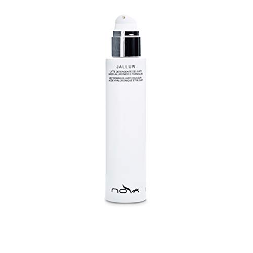 Lait démaquillant délicat acide hyaluronique bleuet soin visage hydratant bouteille 250ml