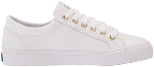 Keds Jump Kick Lace Up, Sneaker Womens, White Gold Leather, 8.5 Medium | Image 5