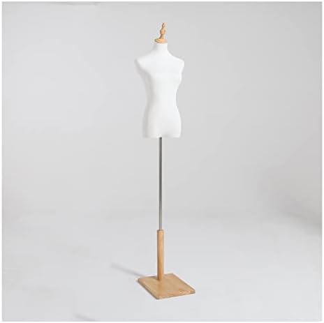 Torso Mannequin Stand, Female Mannequin Torso Dress Form, Height Adjustable Half Body Woman Model for Shop Window Clothing Display, 6 Styles