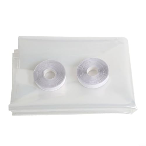 Película aislante de PVC para ventanas kit térmico transparente para burlete de hogar y oficina