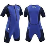 aqua sphere badeanzug lita  Aqua Sphere Stingray HP, Neopren-Schwimmanzug Kids blau-dunkelblau Größe 128