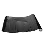 VALICLUD Pegatina Falsa para Techo Corredizo de Coche 80x40 Cm con Tira Decorativa de 3 M,