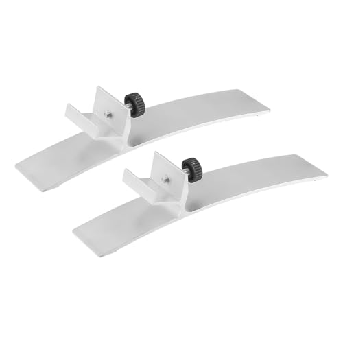 Juego de soporte de panel infrarrojo, 2 patas diseñadas para 16 placas de calefacción de 22 mm, fácil instalación