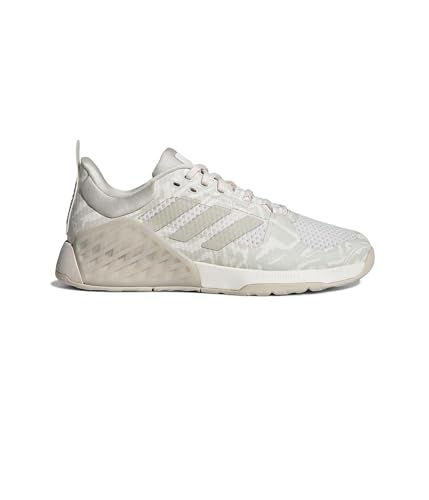 adidas Women's Dropset 2 Trainer, Chalk White/Alumina/Alumina, 12.5