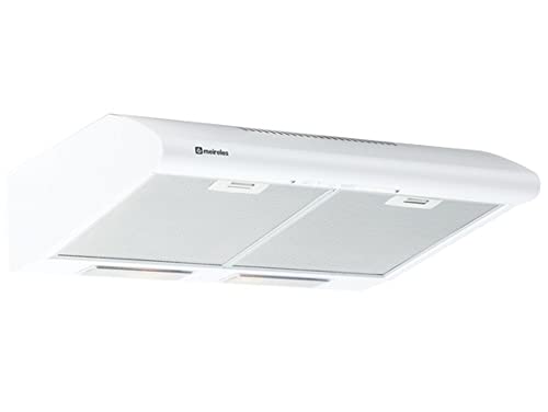 Meireles MEC 61 W - Campana (Canalizado, 220 m³/h, F, Montado en pared, LED, Color blanco)