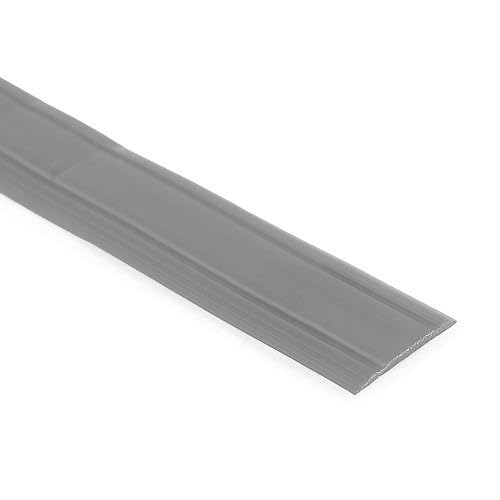 Cache-vis 12 mm gris RAL 7035- au mètre linéaire