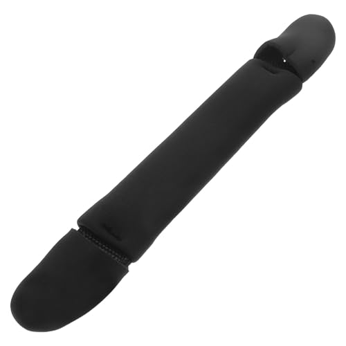 Asa para tabla de surf de 30 cm de PU negro antideslizante con mango ergonómico