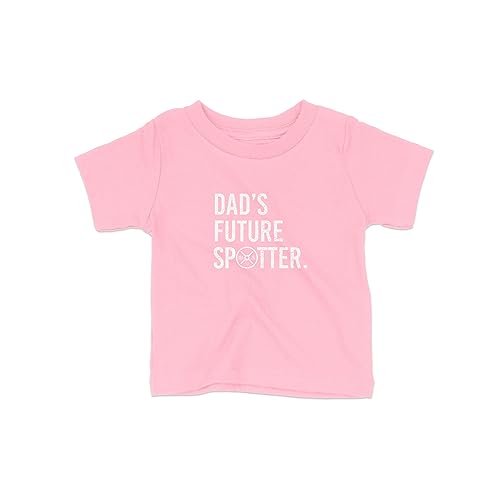Dad's Future Spotter Toddler Tee, Boys or Girls T-Shirt, Unisex4