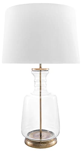 Nuloom Rjt01Aa Eagan 24" Glass Table Lamp, Height, Gold #TOP4