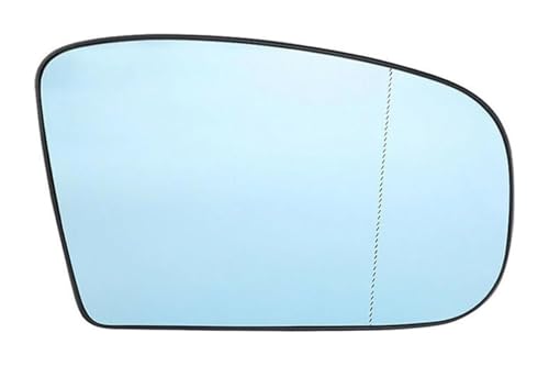Rétroviseur de voiture en verre bleu passager pour W220 S