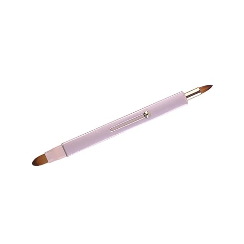 HAKIDZEL Cosmetic Brush Double-sided Face Brush Smooth Handle Perfect for Professionals