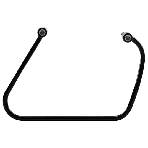 Soporte Negro para Alforjas Saddlebag para Street Bob Slim Compatible 2018 2022 (Hierro) miniatura 6