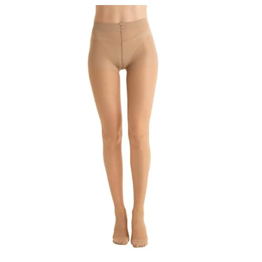 Relaxsan Basic 880 (Hautfarbe 4/XL) Kompressionsstrümpfe Damen 18-22 mmHg, Stützstrümpfe 140 Den