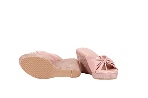 Image of CHERE fashion Sandal For Women' With Classic Knot Strap |Casual Wedges| Comfortable Sandals for Casual, Party and Formal Occasions