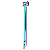 Feste Metallkonstruktion: Sattelstütze aus Aluminiumlegierung unter Verwendung einer vollständigen CNC -Bearbeitung aus Aluminiumlegierung kombiniert hohe Härte mit Verschleißleistung und bietet eine verbesserte Unterstützung und Stabilität während des Gebrauchs. Es widersetzt sich der Deformation unter Druck, wodurch es für tägliche Fahrten oder ein anspruchsvolles Gelände geeignet ist