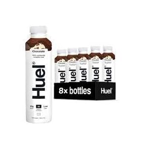 Huel Complete Meal Chocolate Flavor 500ml (Pack of 8) | Nutrient-Packed | Ready-to-Drink | Meal Replacement Shake | 27 Essential Vitamins and Minerals | Shelf-Stable for Extended Freshness