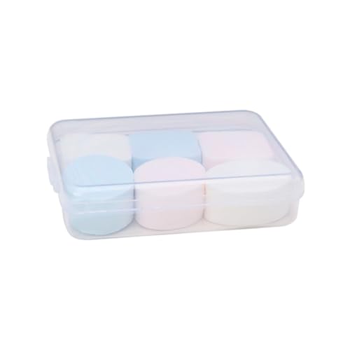 BESTYASH 12pcs Makeup Blending Powder Puff for Foundation Dry Wet Use Boxed Cosmetic Applicators for Women for Home Travel