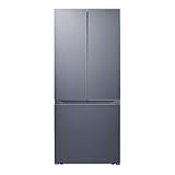 Summit 30' French Door Refrigerator, 16.1 cu.ft Capacity Refrigerator-Freezer, Bottom Mount Freezer, Freezer with Ice Maker, Energy Star, Stainless Steel- FDRD175SSIM
