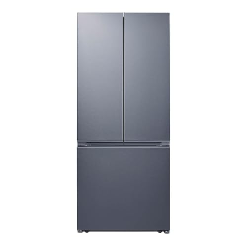 Summit 30" French Door Refrigerator, 16.1 cu.ft Capacity Refrigerator-Freezer, Bottom