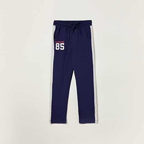 Image of Max Boy's Mid Rise Printed Drawstring Waist Regular Track Pants - Pack of 2