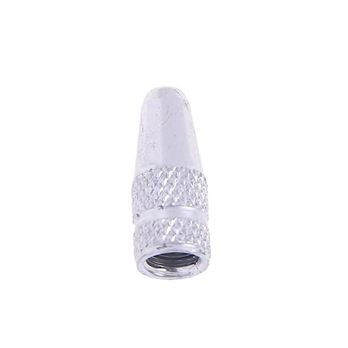 Cubiertas de válvula de aluminio BESPORTBLE 6 piezas miniatura 4