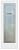 Frosted Glass Pantry Door - Classic - 1D Negative Frosted - Traditional - 24" x 96" - Book/Slab Door - Primed