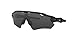 Oakley Mens OO9208 Radar EV Path Rectangular Sunglasses, Matte Black/Grey, 38 mm