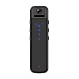 PatrolEyes Flip Rotating Lens 180 Degree Local Remote View Mini 1080P HD IR Infrared Covert Pocket Body Camera PE-FLIP