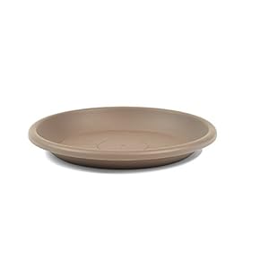 Planter onderzetter ROND voor plantenbak CAMPANA / CYLINDER (78 cm, taupe)