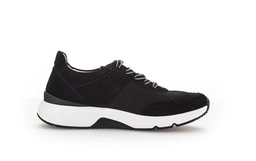 Basket de marche pour femme Gabor Rollingsoft Sensitive 46.897.37 noire