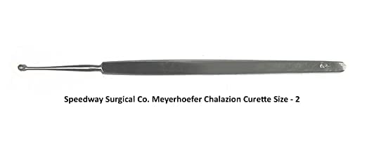 Meyerhoefer Chalazion Curette Size - 2 I Stainless Steel I Approx 126 mm.