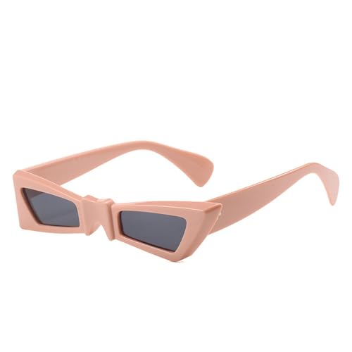 Lunettes de soleil œil de chat vintage et irrégulières pour faire la fête