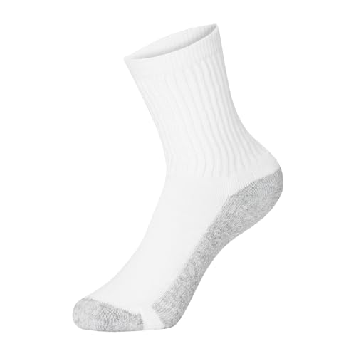 Image of Hanes Boys Socks, Crew, Ankle, & No Show, Stretch-Cotton Socks, Moisture-wicking, Cushioned, 12 & 14 Packs, Black White