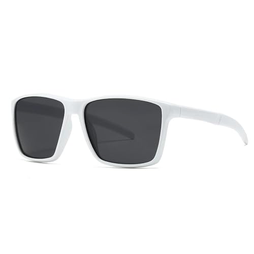 Lunettes de soleil tendance homme blanc pour vos terrasses et sorties d'été