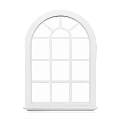 Odoria 1/12 Miniaturas Janela Dormer Acessórios Móveis para Casa de Bonecas