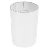 Design moderne : sa forme cylindrique élégante s’harmonise avec les décors modernes et apporte une touche de style à n’importe quelle pièce. abat-jour fin, abat-jour pour lampe de table