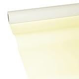 JUNOPAX Papiertischdecke 50m x 1,15m Creme beige nass- und wischfest